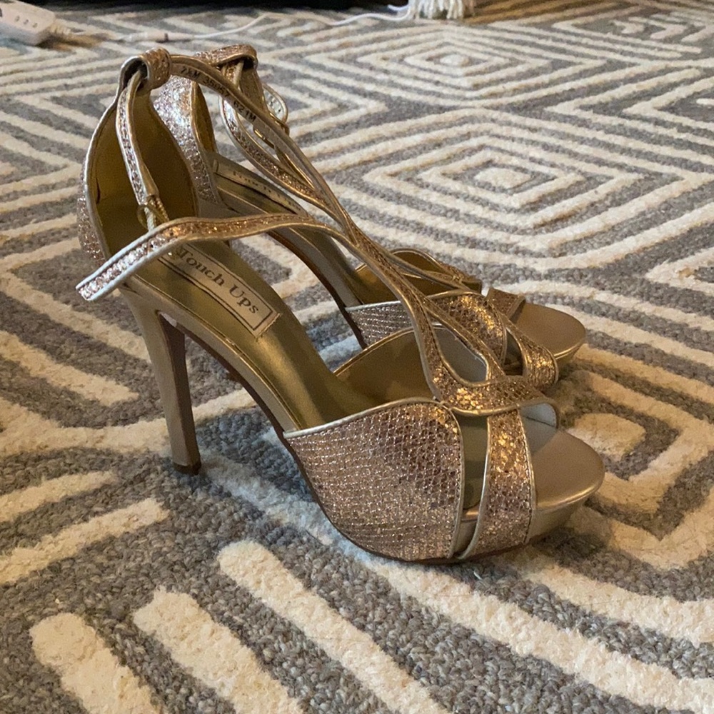 Gold heels